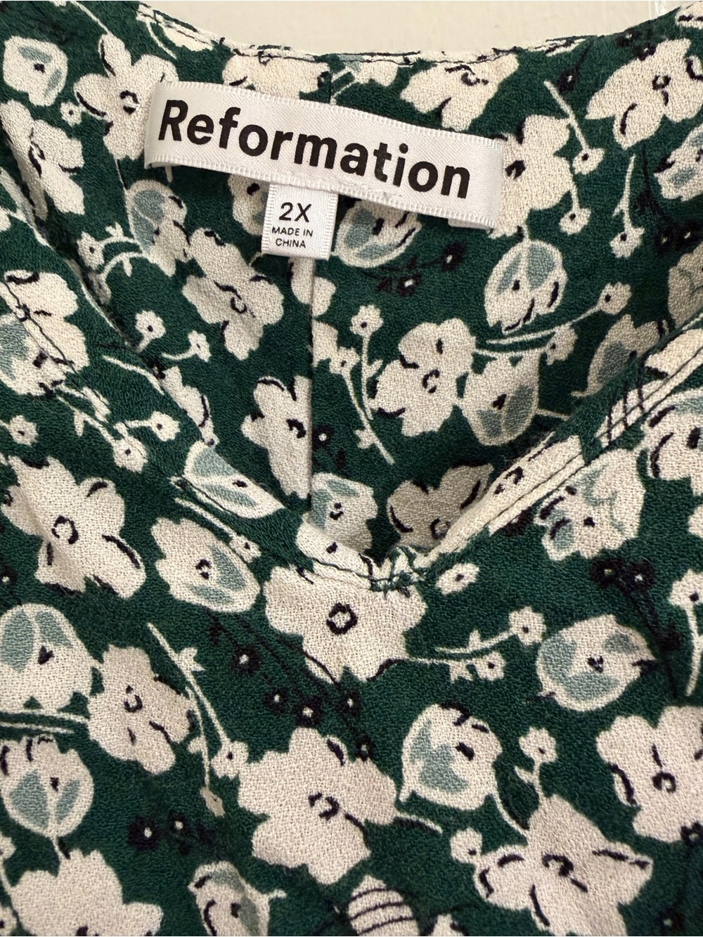 2X Reformation Marlowe Es Dress - Picture 3 of 6